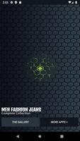 Men Fashion Jeans Affiche