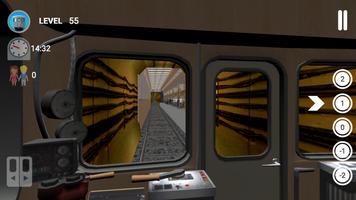 Metro Train Station: Drive Sim ảnh chụp màn hình 1