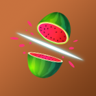 Pixel Fruit Cut Game 3D icône