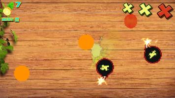 Pixel Fruit Cut Game 3D capture d'écran 3