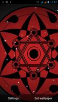 Sharingan Live-Hintergründe Plakat