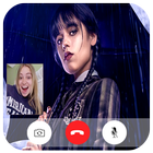 Wednesday Addams Video Call icône