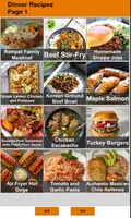 Dinner Recipes : Cookbook App Plakat