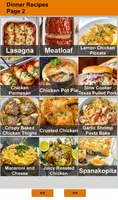 Dinner Recipes : Cookbook App Screenshot 1