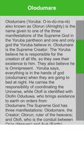 Yoruba Mythology capture d'écran 3