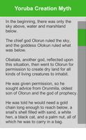 Yoruba Mythology capture d'écran 1