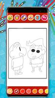 ShinChan しんちゃん Coloring Book 截图 3