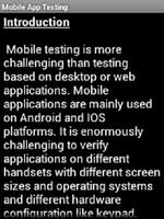 Mobile App Testing capture d'écran 2