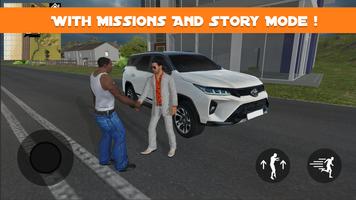 Fortuner Mission Driving 3D Affiche