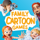 Family Cartoon Games Zeichen