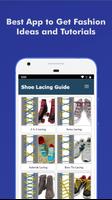 60 Easy Shoe Lacing Guide Step by Step Offline Affiche