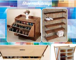 Shoe rack design পোস্টার