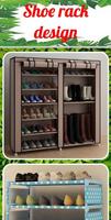 Shoe rack design plakat