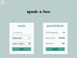 Kentalis Speakaboo-poster