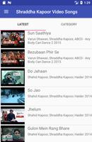 Shraddha Kapoor Video Songs capture d'écran 2