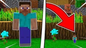 Player Shrink Mod in Minecraft screenshot 2
