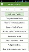 پوستر English Tenses Practice MCQ