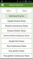 English Tenses Practice MCQ โปสเตอร์