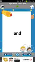 2 Schermata Sightwords Flashcards for Kids