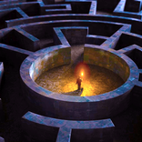 Открытый мир 2D лабиринта.