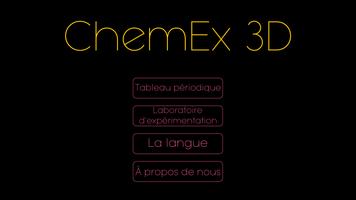 Periodic Table - ChemEx 3D Affiche