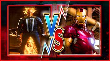 ghost rider game fighting الملصق