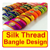 Silk Thread Bangle Design icon