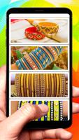Silk Thread Bangle Design постер