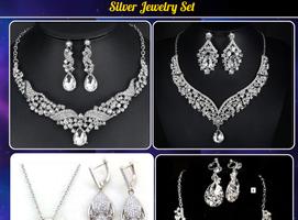 Silver Jewelry Set penulis hantaran