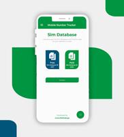 Sim Database - Mobile Number Tracker Affiche