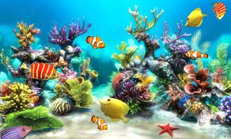 Sim Aquarium Live Wallpaper captura de pantalla 1