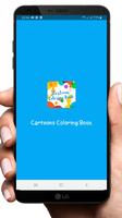 Cartoons Coloring Book постер