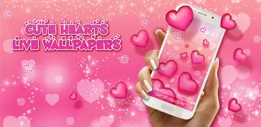 Cute Hearts Live Wallpapers