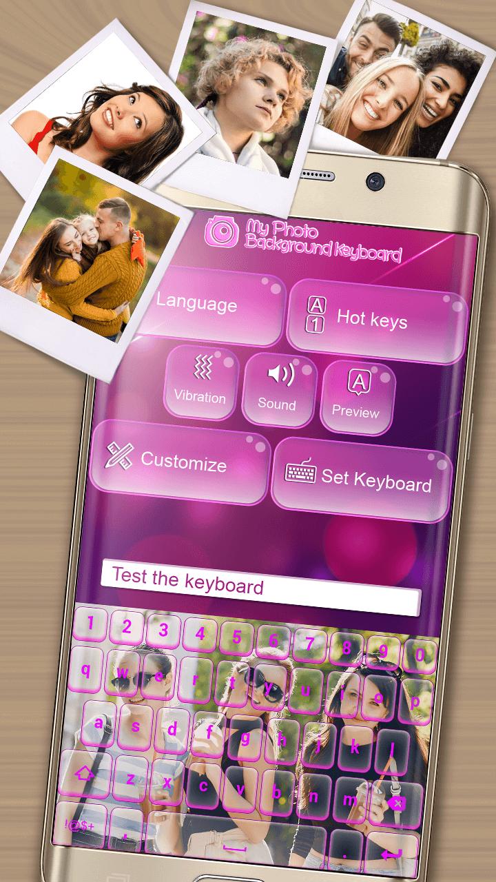 Android 用の 私 の 写真 キーボード 壁紙 Apk をダウンロード