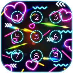 Neon Keypad App Lock APK download