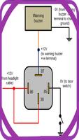 Simple Wiring Diagram Relay الملصق