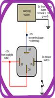 Simple Wiring Diagram Relay اسکرین شاٹ 1