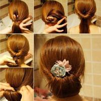 Tutoriais de penteado simples imagem de tela 1