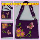 Simple Knit Bag Design ikon
