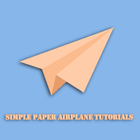 Tutoriels d'avion en papier simples icône