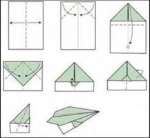 Tutoriels d'avion en papier simples capture d'écran 2