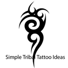 Simple Tribal Tattoo Ideas icône