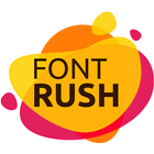 آیکون‌ Font Rush