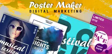 Digital Poster Poster Maker