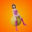 Yoga Ball Race