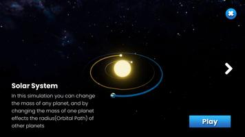 Solar System Simulation capture d'écran 1