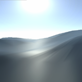 Simulação de ondas do mar
