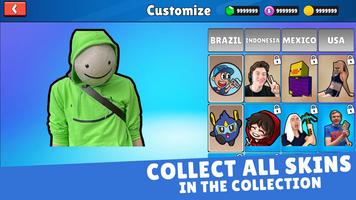 Skin Stumble Youtuber Guys تصوير الشاشة 1
