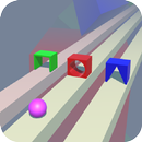 Rush Ball The Rail Rush | Change Shape Catch Up!!! APK