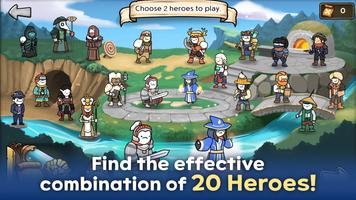 3 Minute Heroes: Card Defense ảnh chụp màn hình 1